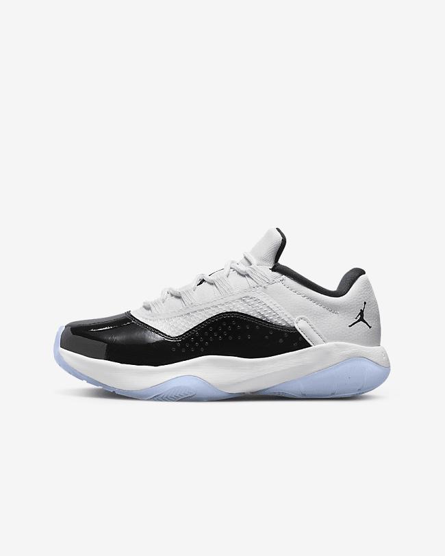 Boys' Nike Air Jordan Lifestyle Shoes White/Black | 0659481-SE