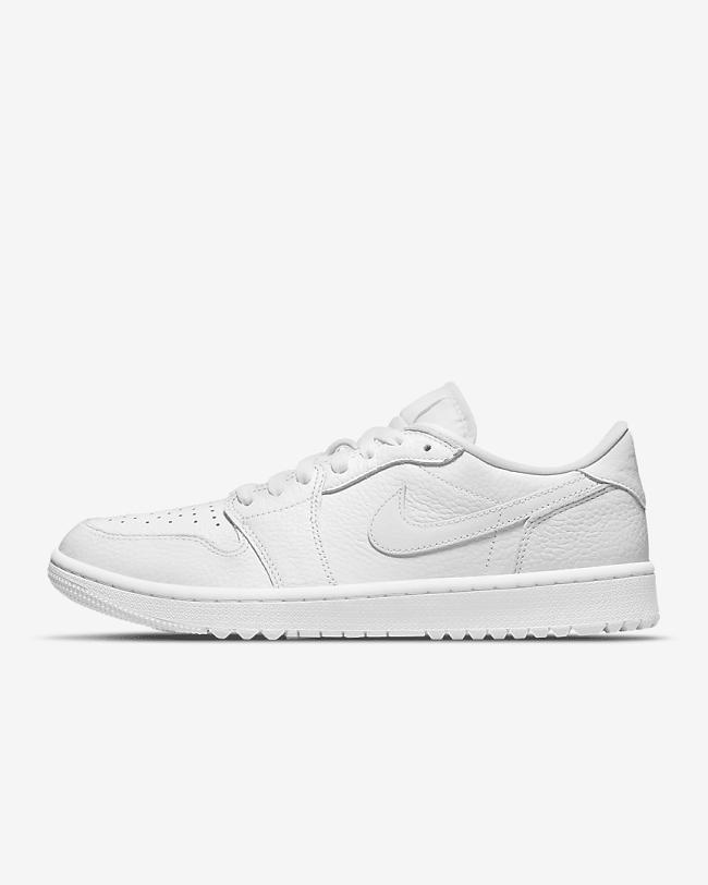 Men's Nike Air Jordan Golf Shoes White | 8530671-YE